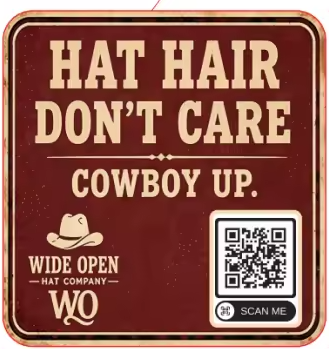 Hat Hair Don't Care — Cowboy Up